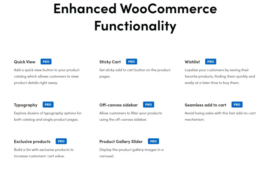 Neve WooCommerce Booster
